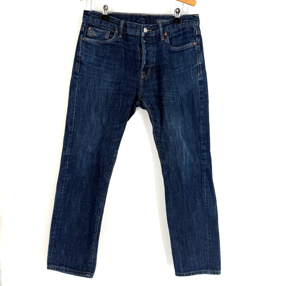 Outerknown Jeans Mens 33x30 Blue Selvedge Denim SEA Ambassador Slim Fit